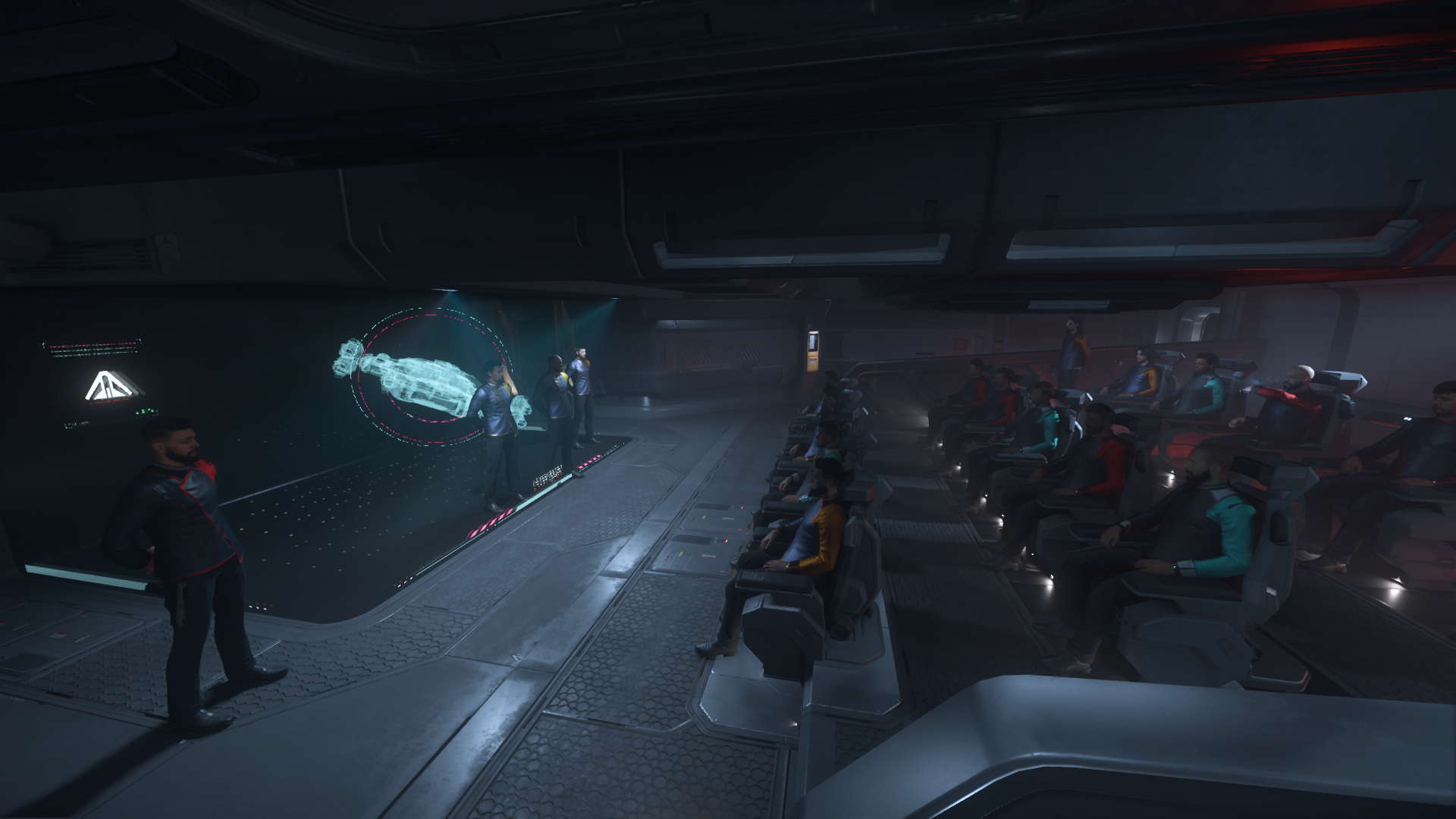 Fleet operation in space